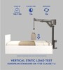 Prajna  Queen Size Upholstered Bed In Beige Colour & White Colour With Box Storage
