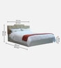 Prajna Queen Size Bed With Hydraulic Storage