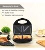 Prato Grill Sandwich Maker, 700W with Non-Stick Baking Plates,Cook & Ready Indicator
