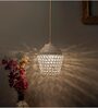 Prato White Metal Hanging Light
