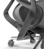 Pravah Office Chair with Seat Slider and 4D Adjustable Armrest in Black