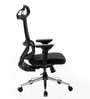 Pravah Office Chair with Seat Slider and 4D Adjustable Armrest in Black