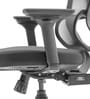 Pravah Office Chair with Seat Slider and 4D Adjustable Armrest in Black