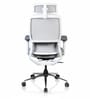 Pravah Office Chair with Flexi Back and Seat Slider in White