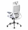 Pravah Office Chair with Flexi Back and Seat Slider in White
