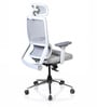 Pravah Office Chair with Flexi Back and Seat Slider in White