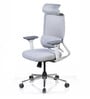 Pravah Office Chair with Flexi Back and Seat Slider in White