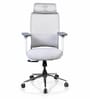 Pravah Office Chair with Flexi Back and Seat Slider in White