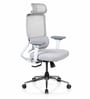 Pravah Office Chair with Flexi Back and Seat Slider in White