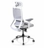 Pravah Office Chair with Flexi Back and Seat Slider in White