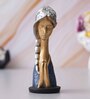 Praying Women Gold Polyresin Figurine