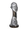 Praying Women Silver Polyresin Figurine