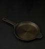 Pre-Seasoned Cast Iron Frypan 20cm Black Skillet