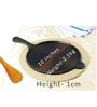 Black Pre-Seasoned Cast Iron Roti Tawa Big Size with Stick Handle 10Inch