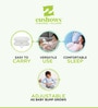 Preggle Memory Foam 24 x 18 Inch Pillow