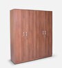 Premier 4 Door Wardrobe in Walnut Finish