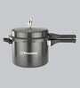Premier Aluminium Outer Lid Express Trendy Black Plus Pressure Cooker 7.5 L