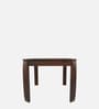 Premio Solid Wood 6 Seater Dining Table in Mahogany Colour