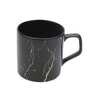 Premium 180ml Black & Gold Ceramic (Set of 6) Tea Cups