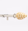 19mm Iron Curtain Rod with Mother Of Pearl Finial