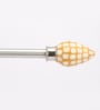 19mm Iron Curtain Rod with Mother Of Pearl Finial