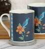 Premium 300ml Blue Ceramic (Set of 2) Coffee Mug