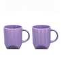 Premium 320ml Purple Ceramic (Set of 2) Coffee Mug