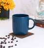 Premium 320ml Blue Ceramic (Set of 2) Coffee Mug