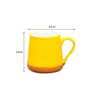 Premium 320ml Yellow Ceramic Coffee Mug