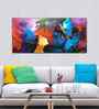 Premium Abstract Painting Of Lord Radha Krishna