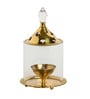 (1Pc) Gold Metal Akhand Jyot Diya