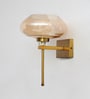 Premium Amber Kachori Glass Wall Sconce