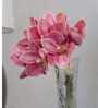 Premium Artificial Orchid Flower Bunch with 6 Flower Heads (Pink)