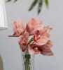 Premium Artificial Light Pink Orchid Flower Bunch (Lpink)