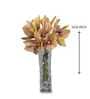 Premium Artificial Orchid Flower Bunch with 6 Flower Heads (Brown) Premium Artificial Orchid Flower Bunch with 6 Flower Heads (Brown)