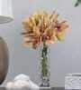 Premium Artificial Orchid Flower Bunch with 6 Flower Heads (Brown) Premium Artificial Orchid Flower Bunch with 6 Flower Heads (Brown)