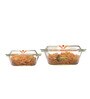 Premium Borosilicate Glass Casserole with Lid