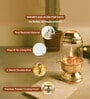 Golden Premium Brass Akhand Diya