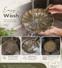 Rustic Ceramic Pizza Platter With Handle