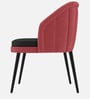 Premium Curved Accent Chair In Pink Colour