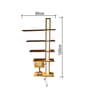 Premium Enchanted Wooden Luminar Wall Shelf
