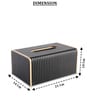 Premium Faux Leather Tissue Holder Box