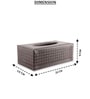 Premium Faux Leather Tissue Holder Box