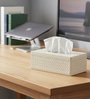Premium Faux Leather Tissue Holder Box