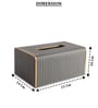 Premium Faux Leather Tissue Holder Box