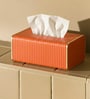 Premium Faux Leather Tissue Holder Box