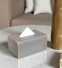 Premium Faux Leather Tissue Holder Box