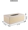 Premium Faux Leather Tissue Holder Box