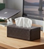 Premium Faux Leather Tissue Holder Box