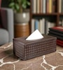 Premium Faux Leather Tissue Holder Box